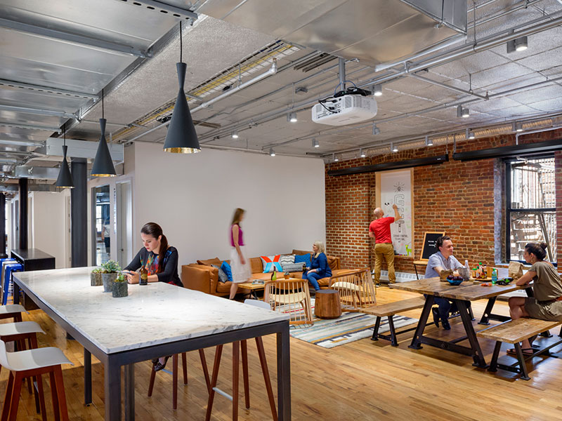 國外紐約辦公室裝修設計風格