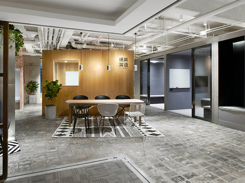 杭州精英英語培訓(xùn)機構(gòu)裝修設(shè)計案例