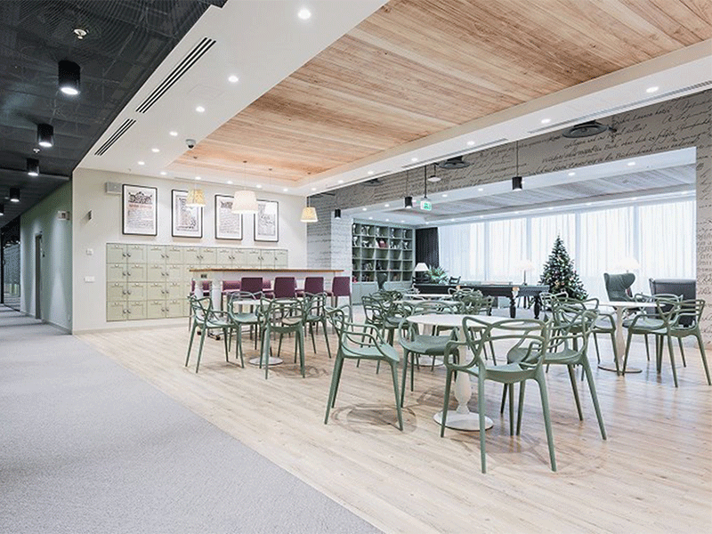 莫斯科微軟辦公室裝修設計案例