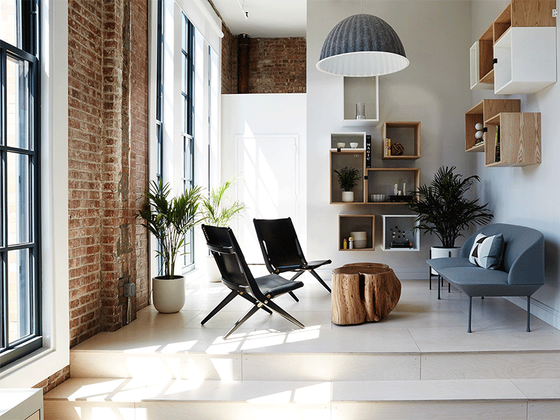 杭州多禾網絡科技簡約辦公室裝修設計案例