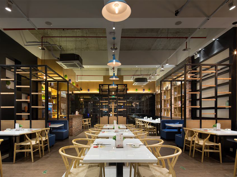 《百粥坊》餐飲店裝修設計案例