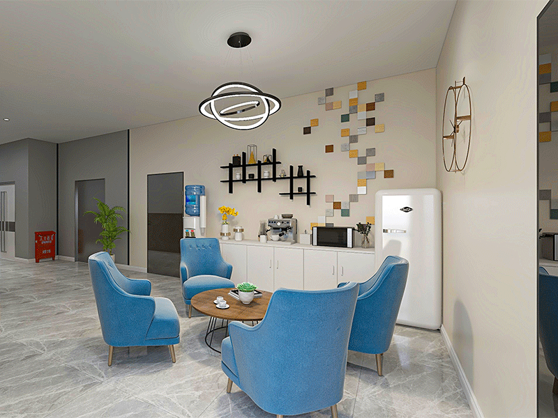 工裝辦公室裝修設計案例