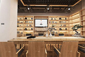 中式瑜伽培訓機構裝修設計全景圖