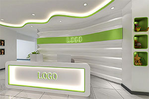 現代科技感少兒培訓機構裝修設計全景案例